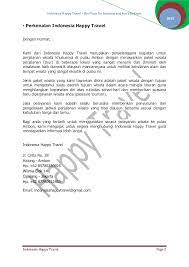 Jun 02, 2021 · diketahui, penawaran paket wisata vaksin diajukan oleh salah satu agen yang menawarkan itu ialah ats vacations. Contoh Proposal Penawaran Original