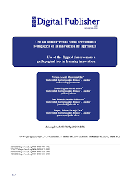 Uso del aula invertida como herramienta pedagógica en la innovación del  aprendizaje | 593 Digital Publisher CEIT