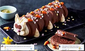 7 in 2017, marks and spencer launched a colin the caterpillar wedding cake range. M S Shoppers Brand Easter Themed Colin The Caterpillar Cake Demonic Daily Mail Online