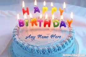 Happy Birthday Cake With Lots Of Candles Write Name On Candle Birthday Cake Happy Birthday Happy With Lots Of Candle Birth In 2020 Birthday Cake With Candles Birthday Cake Writing Happy Birthday Candles Cake
