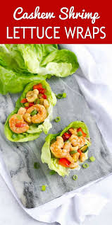 1 stalk celery, finely chopped. Cashew Shrimp Lettuce Wraps Recipe Cookin Canuck