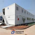 Modular Container Building China Weifang Prefabricated Prefab House Caravan  Temporary Emergency Housing