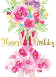 Check spelling or type a new query. Birthday Card Flower Girl