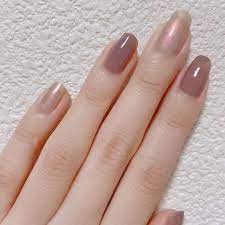 trill トリル on instagram 9月末に発売された canmakeの限定色を使った配色ネイル ㅤ ㅤ 使用ポリッシュ canmake n47 ダスキーパープル 親指 人差し指 薬指 一度塗り ㅤ canmake n48 ヘイジームーン キュート ネイル ネイル 薬指