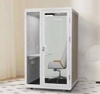 Amazon.com: FOGVG Soundproof Removable Office Pod, Mobile ...