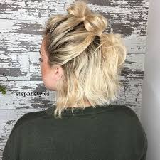 A Cute And Super Simple Way To Dress Up Short Hair How Much Do You Love This Bubble Braid Look On My Girl Short Hair Updo Short Hair Up Braids