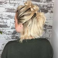 Short hair is so playful that there are a bunch of cool ways you can style it. A Cute And Super Simple Way To Dress Up Short Hair How Much Do You Love This Bubble Braid Look On My Girl Tay Short Hair Updo Hair Styles Short