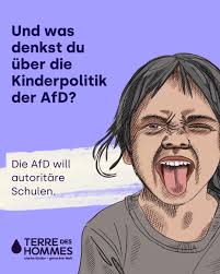 Kinderrechte sind nicht verhandelbar🤝 Die Pläne der AfD sind nicht nur  erschreckend