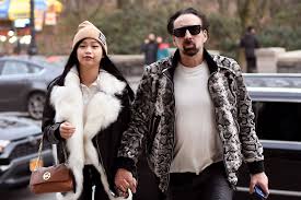 Nicolas cage takes ew pop culture personality test. Nicolas Cage Emerges With Gal Pal Riko Shibata And More Star Snaps Page Six