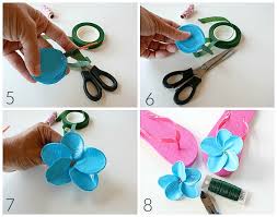 Fold the paper over the top of the yarn and staple. Luau Party Ideas Hoosier Homemade