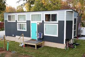 Single Mother Daughter Tiny House In Lake Dallas Tiny Home Community Tiny House Community Tiny House Exterior Building A House