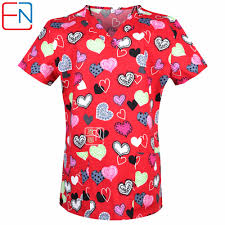 Us 17 09 10 Off New 0104 15 Women Medical Scrub Tops Medical With V Neck 100 Cotton Medical Uniforms Surgical Scrubs Top Designs In Hennar In Scrub