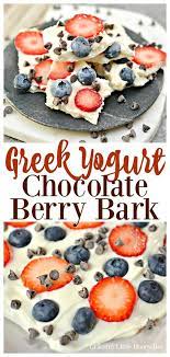 Greek Yogurt Chocolate Berry Bark Recipe Snacks Healthy Snacks To Buy Snack Recipes