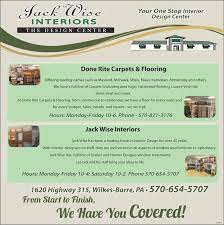 Check spelling or type a new query. Sunday September 23 2018 Ad Jack Wise Interiors The Times Leader