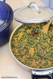 Add the palm oil and allow to heat for 2 minutes but don't let it bleach. Best Egusi Soup Chef Lola S Kitchen Video