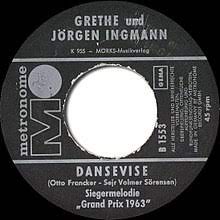 Denmark won with the song dansevise by grethe & jørgen ingmann with 42 points. Eurovision Song Contest 1963 Wikipedia
