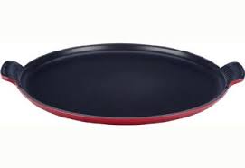 Amazon Com Le Creuset L2082 3267 Cast Iron Bistro Griddle 12 2 3 Inch Cherry Kitchen Dining Bistro Cast Iron Pancakes And Bacon