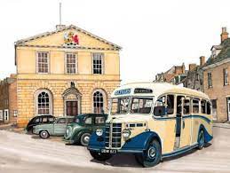 bedford ob transportation car busses