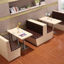 Source Modern Upholstered Leather Booth Sofa Restaurant Booth Seating Single Side Booth On M Moveis Restaurante Decoracao De Restaurante Decoracao De Padaria