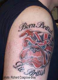Bulldog tattoo dog tattoos get a tattoo lovers art sailor tattoo designs english bulldogs wordpress inspired. Real Patriot Dogs English Bulldog Tattoo Bulldog Tattoo Tattoo Images Tattoos For Guys