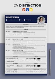 Cv Distinction Modele De Cv Simple Et Efficace A Telecharger Modele Cv Rediger Un Cv Cv Simple