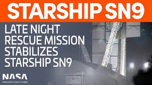 scrubbed watch spacex static fire starship sn9! Spacex Repairs New Starship Sn9 Prototype After Almost Toppling Over Science Times