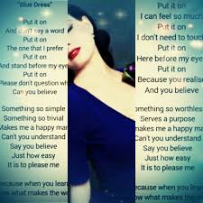 Blue Dress By Depeche Mode Violater Depeche Mode Martin Gore Lyric Quotes