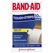 Follow us to learn more and connect. Buy Johnson Johnson Bandaid Tough Strip Extra Large Pack 10 Wizard Pharmacy