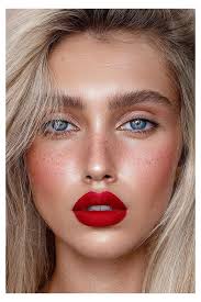 Pin By Conjugata Diagonalis On Hair Beauty Summer Makeup Trends Red Lip Makeup Vintage Makeup