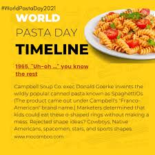 This covers everything from disney, to harry potter, and even emma stone movies, so get ready. World Pasta Day Timeline Mocamboo Com