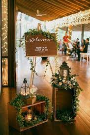 Rustic Wedding Decoration Wedding Reception Entrance Diy Wedding Decorations Outdoor Wedding Decorations