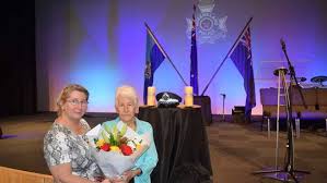 Mum and sister remember fallen motorcycle cop