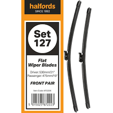 Ask the store assistant for blades, they'll do the rest. Halfords Set 127 Wiper Blades Front Pair Halfords Uk