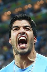 This page is about luis suarez teeth,contains world cup: World Cup 2014 Uruguay S Luis Suarez Deals A Blow To England The New York Times