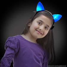 Extreme Glow Lighted Cat Ears