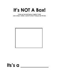 Activity Sheets For Not A Box And Not A Stick By Antoinette Portis Creative Curriculum Social Emotional Activities Preschool Lesson Plans