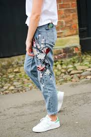 Everything Embroidery How To Wear It Topshop Embroidered Jeans Embroidery Jeans Embroidered Clothes Embroidered Denim