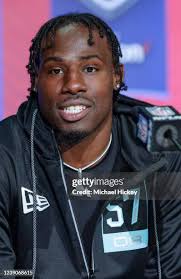 Joshua Paschal #DL38 of the Kentucky Wildcats runs a drill during the...  News Photo