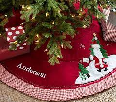 Quilted Santa Tree Skirt Pottery Barn Kids Christmas Tree Skirt Pottery Barn Kids Santa Quilt