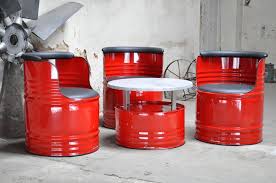 Sofas Sessel Fass Sitzgruppe Aus 200 Liter Neu Fass Olfass Ein Designerstuck Von Fasszination Bei Dawanda Fass Mobel Fass 200 Liter Fass