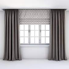 However, there are a few considerations when purchasing curtains in this hue. Straight Grey Brown Curtains Roman Blind By Tanya S 3docean