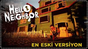 En Eski Hello Neighbor Oyunu Wilsonun Gencligi Youtube