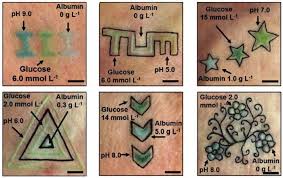 These Incredible Real Tattoos Change Colour As Biomarkers Like Glucose Levels Shift With Images Glucose Tattoos Real Tattoo