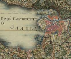 Ville d'importance fédérale de russie. Carte Du Comte Et De La Province De Saint Petersbourg Bibliotheque Numerique Mondiale