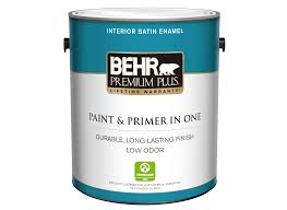 The men spill paint all over themselves to fight, throwing the cans at each other. Behr Premium Plus Home Depot Paint Consumer Reports