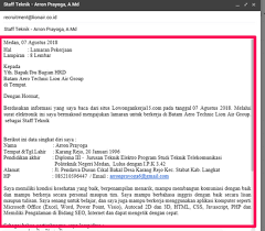 Maka, vidio ini aku memberikan contoh surat lamaran kerja lewat email yang baik dan benar, contoh lamaran via email yang sesuai dengan standart melamar kerja di indonesia. 5 Contoh Cover Letter Beserta Pengertian Dan Penjelasannya