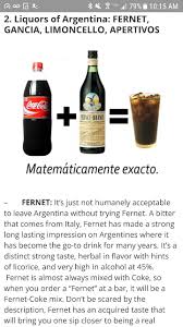 Pin By Karen Stanek On Argentina Party Liquor Limoncello Cola
