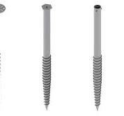 Ground screw anchor for solar ground mounting system ...