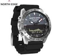 North Edge GAVIA 2 Men's Outdoor Dive Watch—200m Water Resistance, Bui