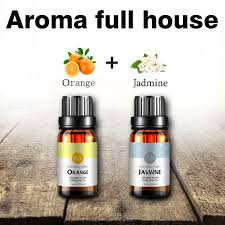 Jasmine Essential Oil Orange 100 Pure Sweet 10ml Moisturizing Skin Brighten Skin Care Body Massage Oil Spa Aromatherapy Oil Essential Oil Young